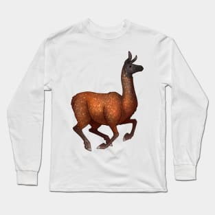 Cozy Llama Long Sleeve T-Shirt